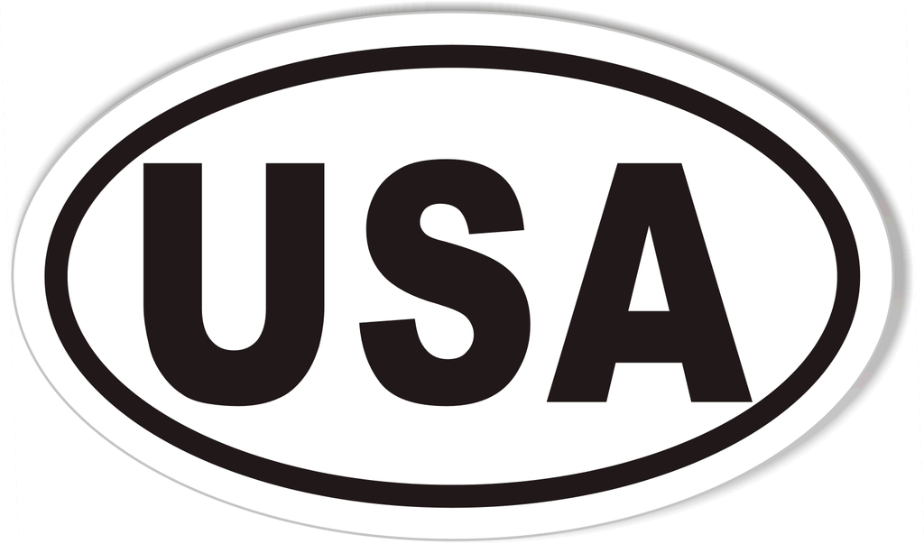  US Decal, Inc. Belmond, Iowa Oval Sticker - 4 Pack : Automotive