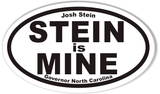 STEIN is MINE Custom Oval Bumper Stickers