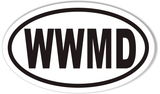 WWMD Oval Bumper Stickers