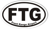 FTG Custom Oval Bumper Stickers