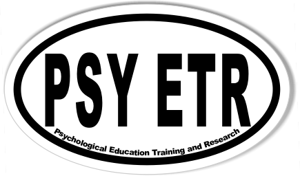 PSY ETR Euro Oval Stickers